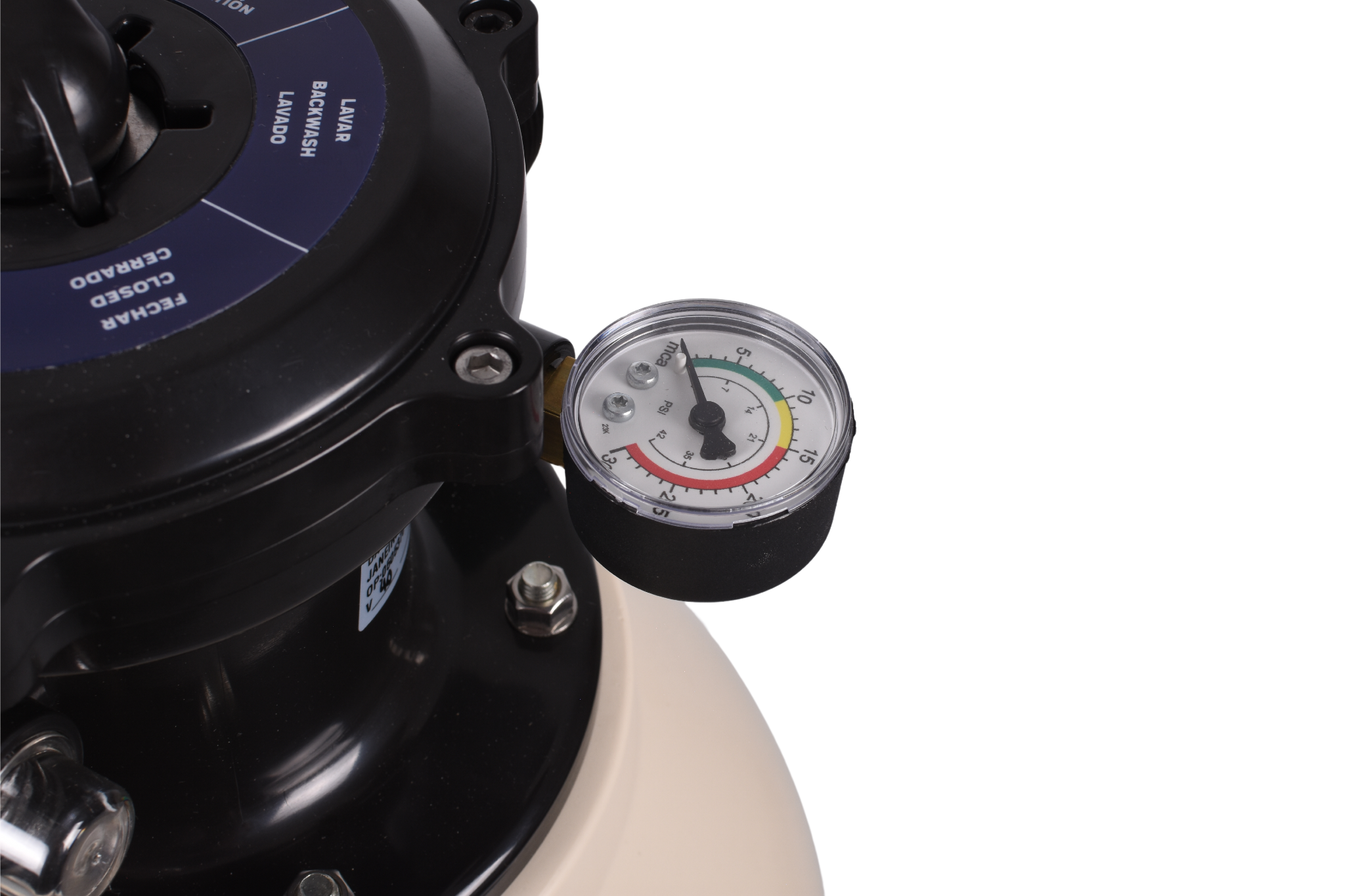 Filtro Arena Nataclor N-30 C/Válvula 1 1/2 + 3 enlaces