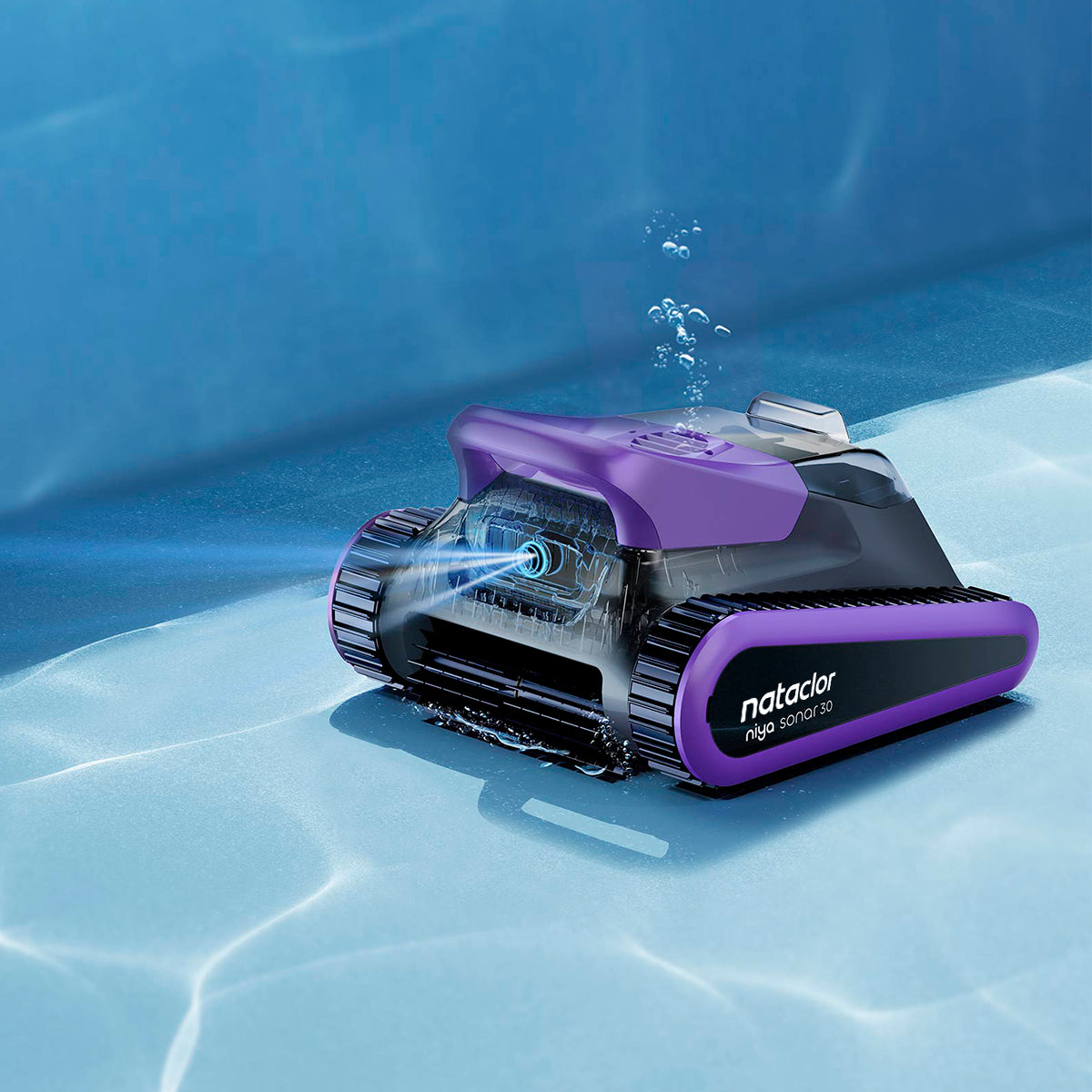 Robot Nataclor Sonar 30 by Maytronics Barrefondo Piscinas