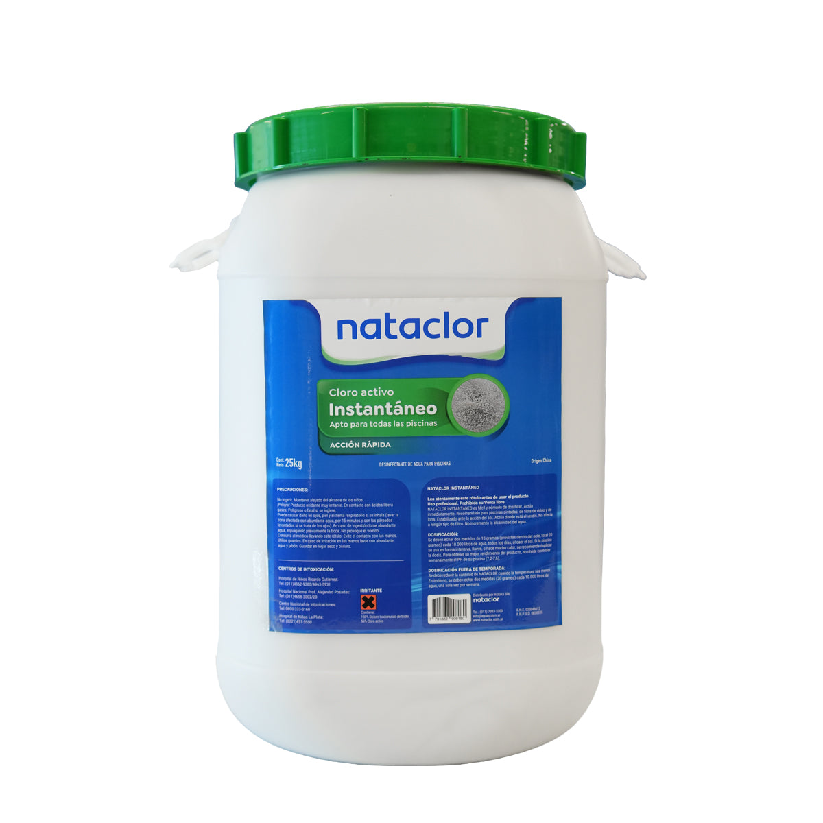 Cloro Granulado Rápido 25kg Nataclor